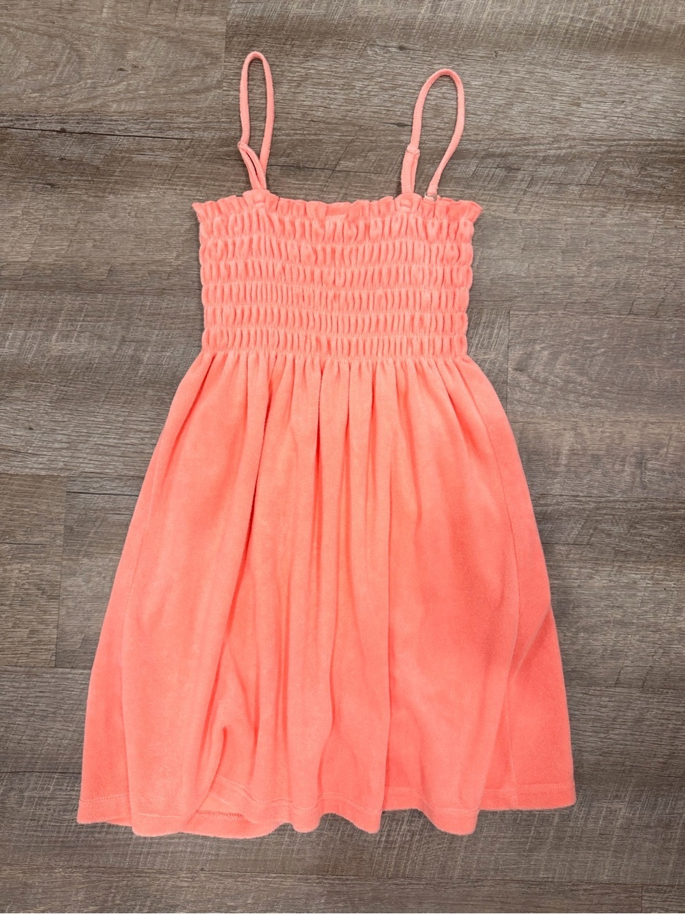 Vintage Y2K Moda International Pink Terry Cloth Swimsuit Cover-Up Babydoll Dress - Picture 4 of 7